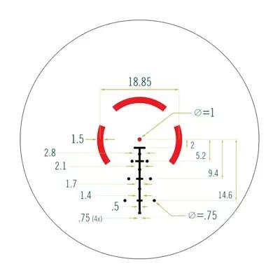 Призматический прицел Vortex Spitfire HD Gen II