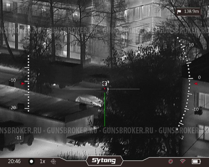 Тепловизионный прицел Sytong xm06-50 lrf v2 