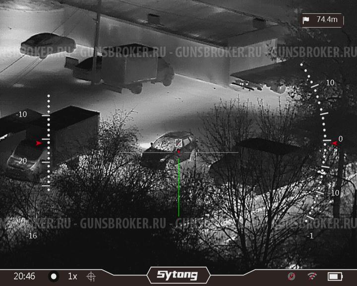 Тепловизионный прицел Sytong xm06-50 lrf v2 