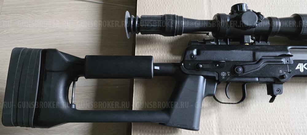 TG3, исполнение 01; 9,6/53 Lancaster; 620 мм с прицелом НПЗ ПО 6×36-1