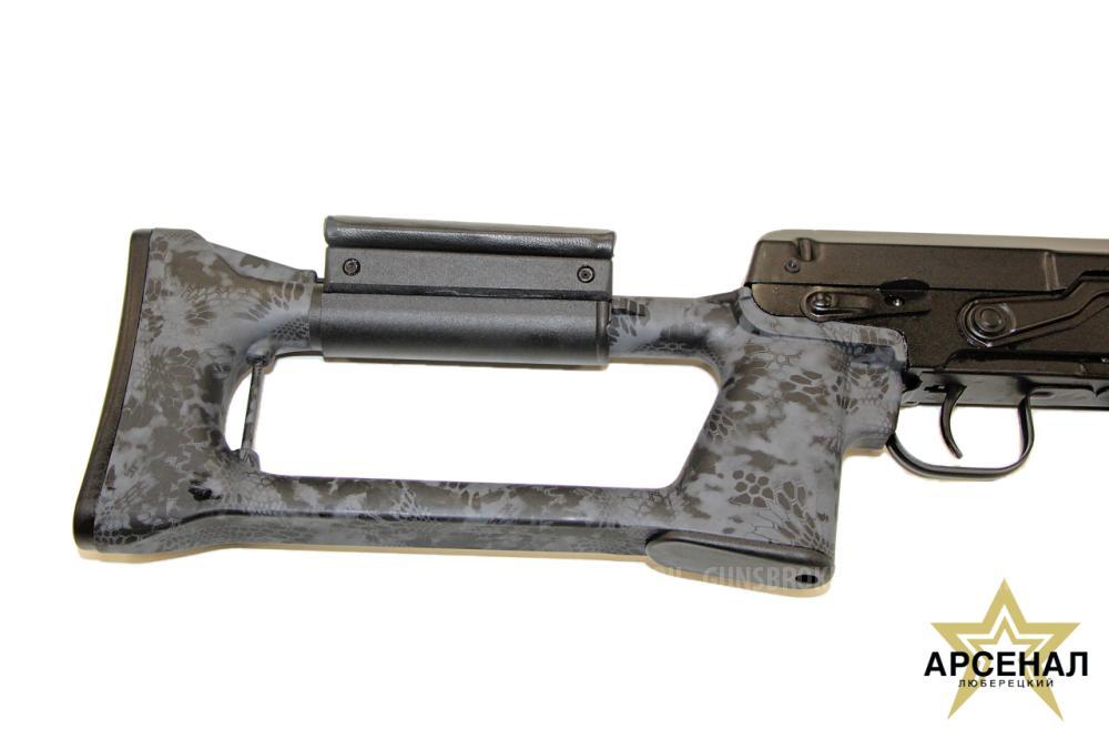 Тигр-01, кал. 7,62х54, камуфляж, КРИПТЕК черн, 530мм