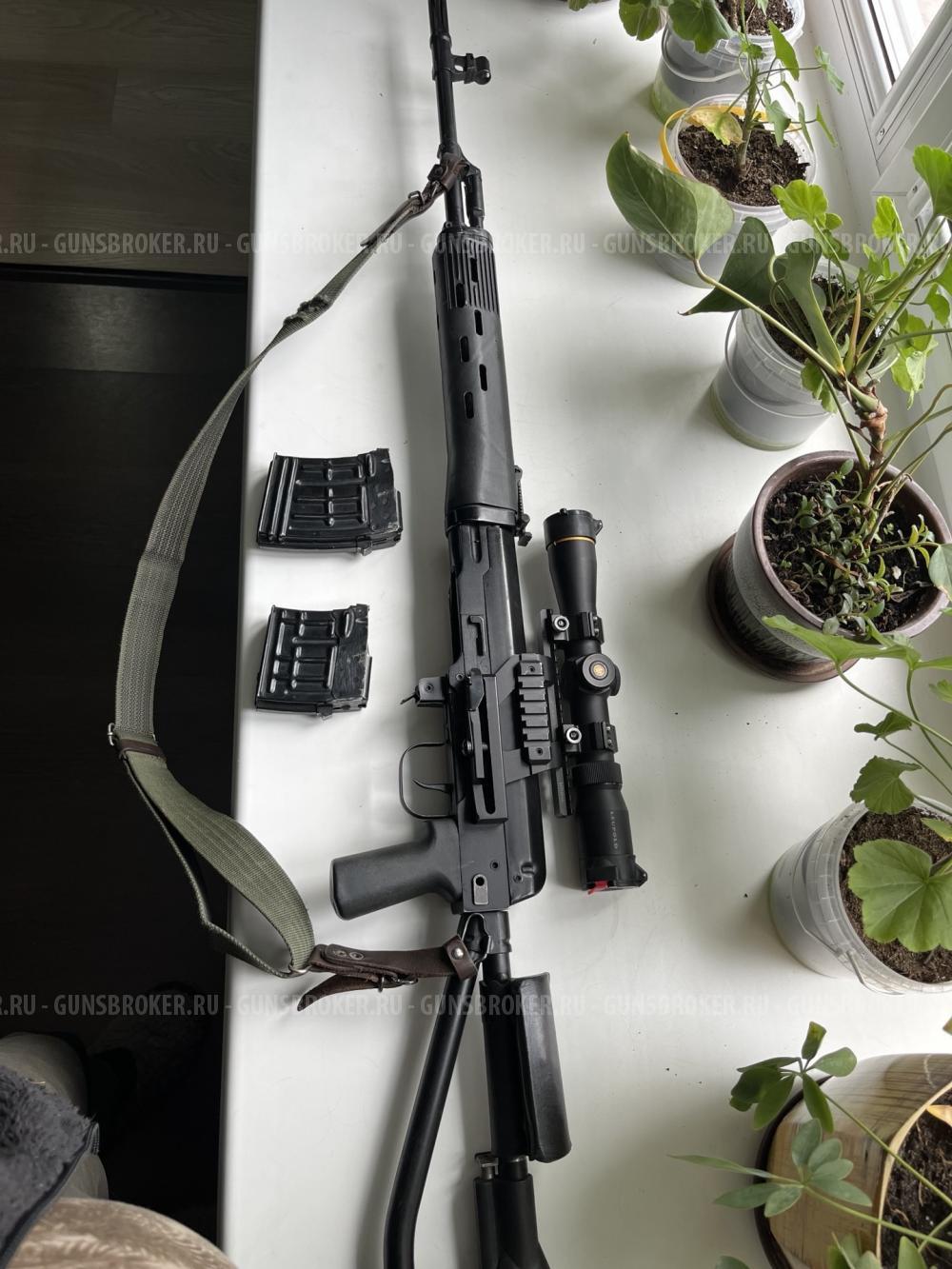Тигр-02 7,62×54R + Leupold VX-R 2-7x33 + Midwest Industries
