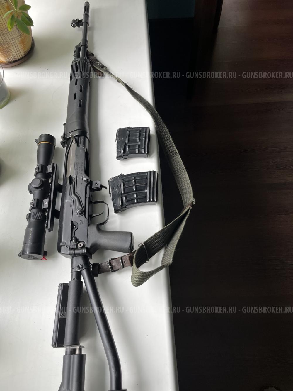Тигр-02 7,62×54R + Leupold VX-R 2-7x33 + Midwest Industries