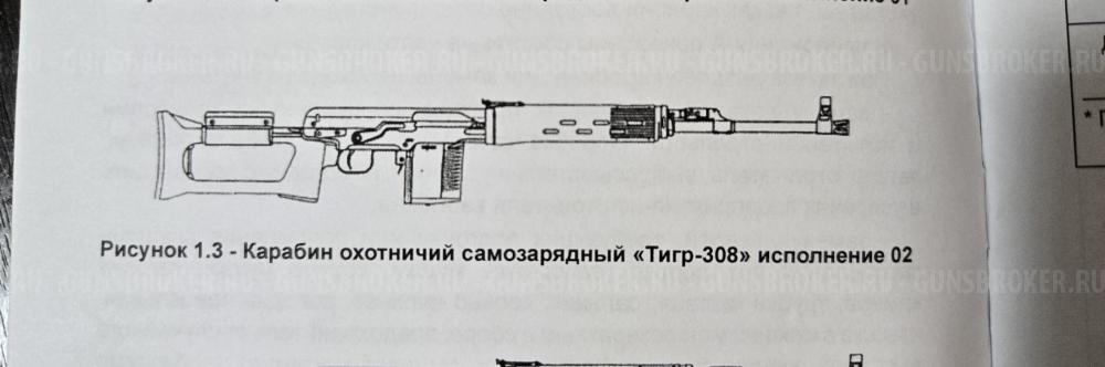 Тигр 308 win чёрный