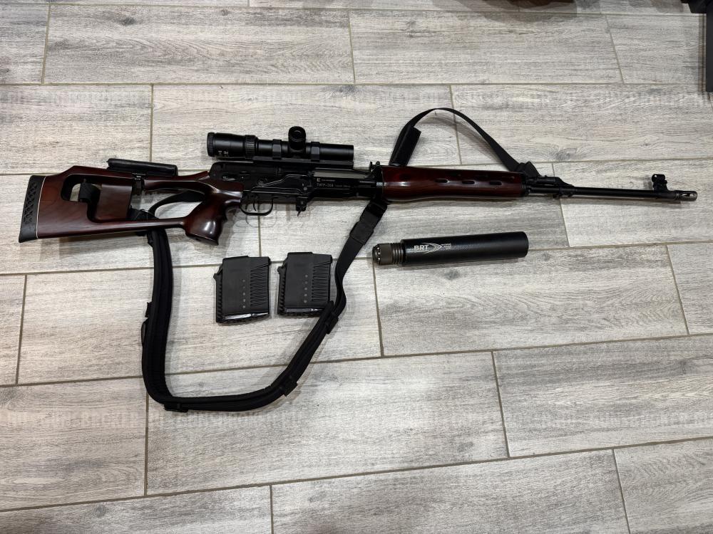 Тигр 308Win, в полном комплекте, готов к стрельбе!