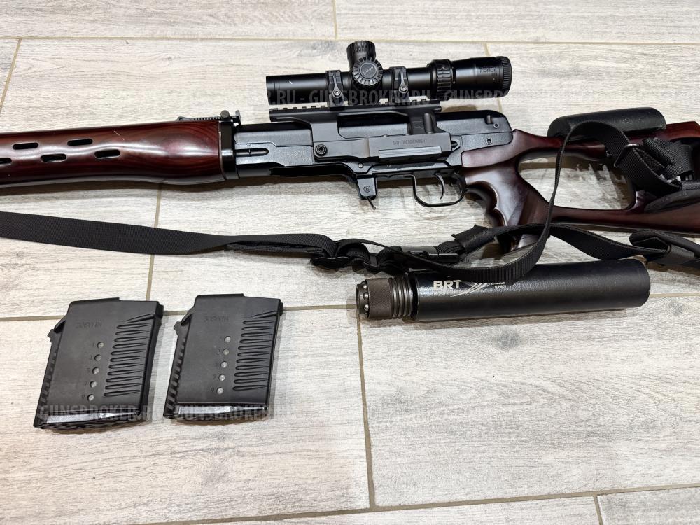 Тигр 308Win, в полном комплекте, готов к стрельбе!