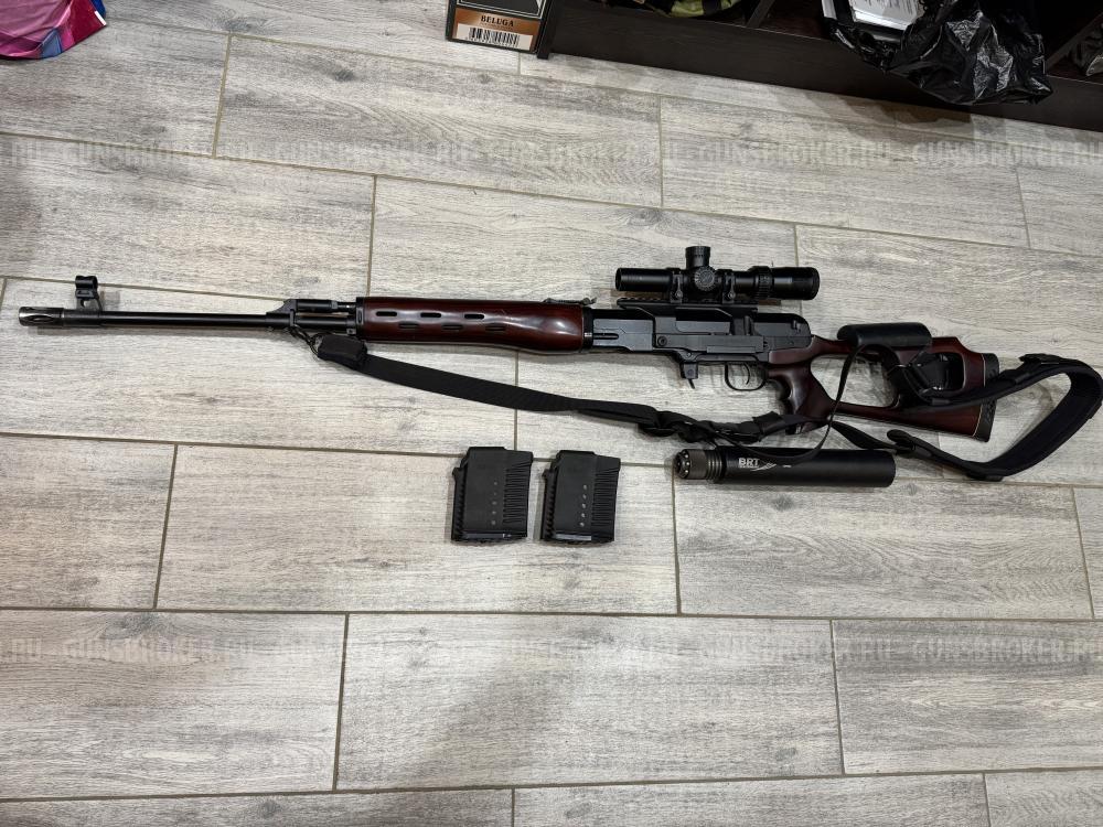 Тигр 308Win, в полном комплекте, готов к стрельбе!