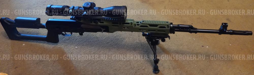 Тигр 7.62х54 короткий, в хорошем обвесе