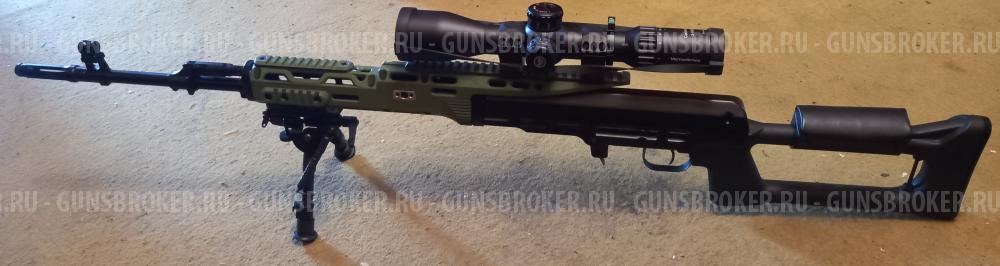 Тигр 7.62х54 короткий, в хорошем обвесе