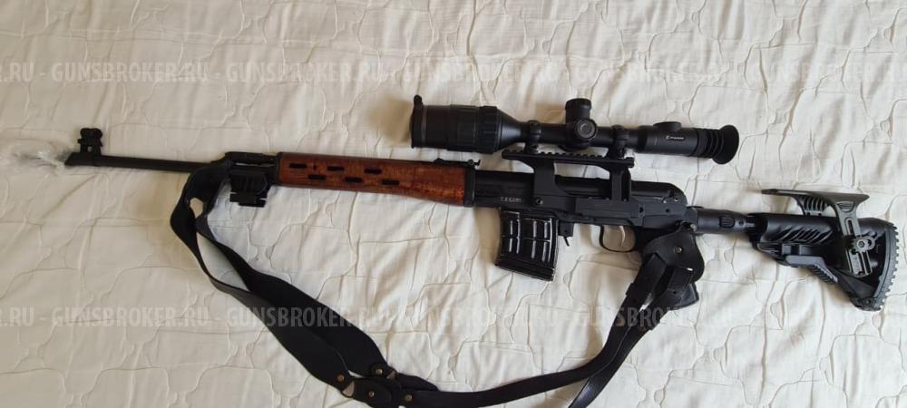 Тигр 7,62х54 оптика PULSAR DIGEX C50