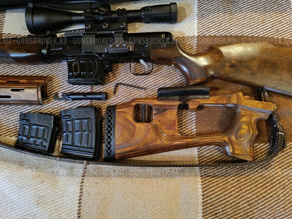 Тигр 7.62х54 (сок 5) . орех 