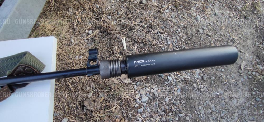 Тигр 7,62x54R исп. 01; 620 мм; По типу СВД; пламегаситель длинный