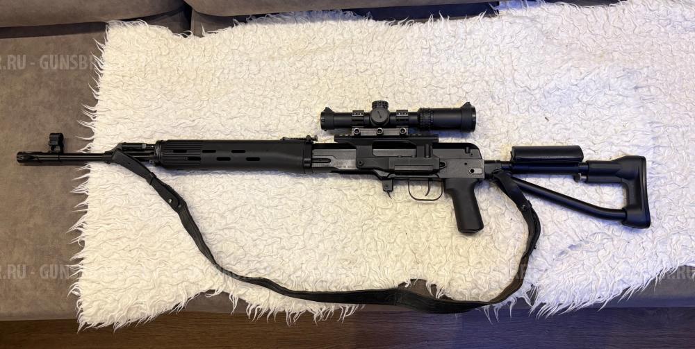 Тигр 7,62x54R исп. 02; 530 мм, складной приклад