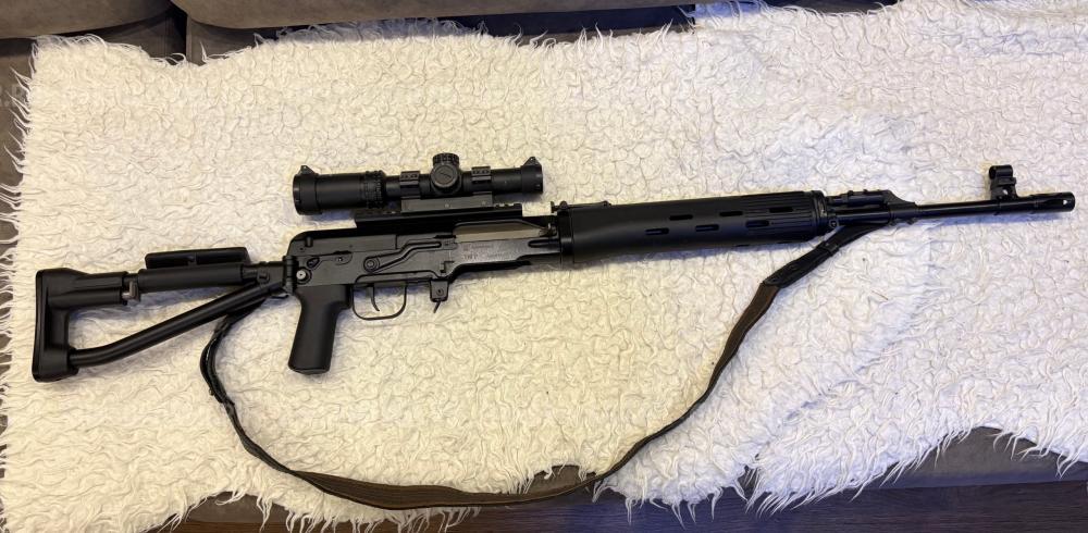 Тигр 7,62x54R исп. 02; 530 мм, складной приклад