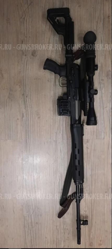 Тигр 7,62x54R кучность 0,3