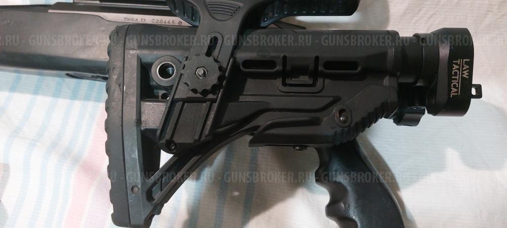 Tikka T3 223 rem Высокоточная охотничья винтовка в универсальном калибре