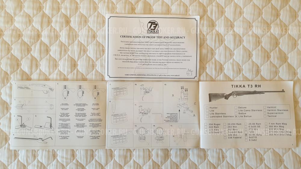 Tikka T3 Battue Lite .30-06 Sprg.