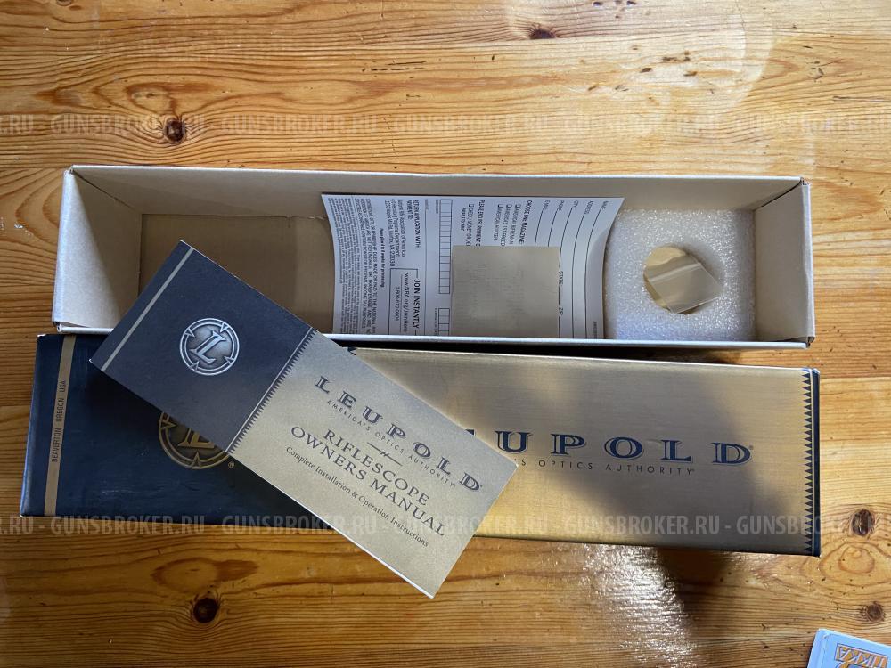 Tikka T3 c прицелом Leupold