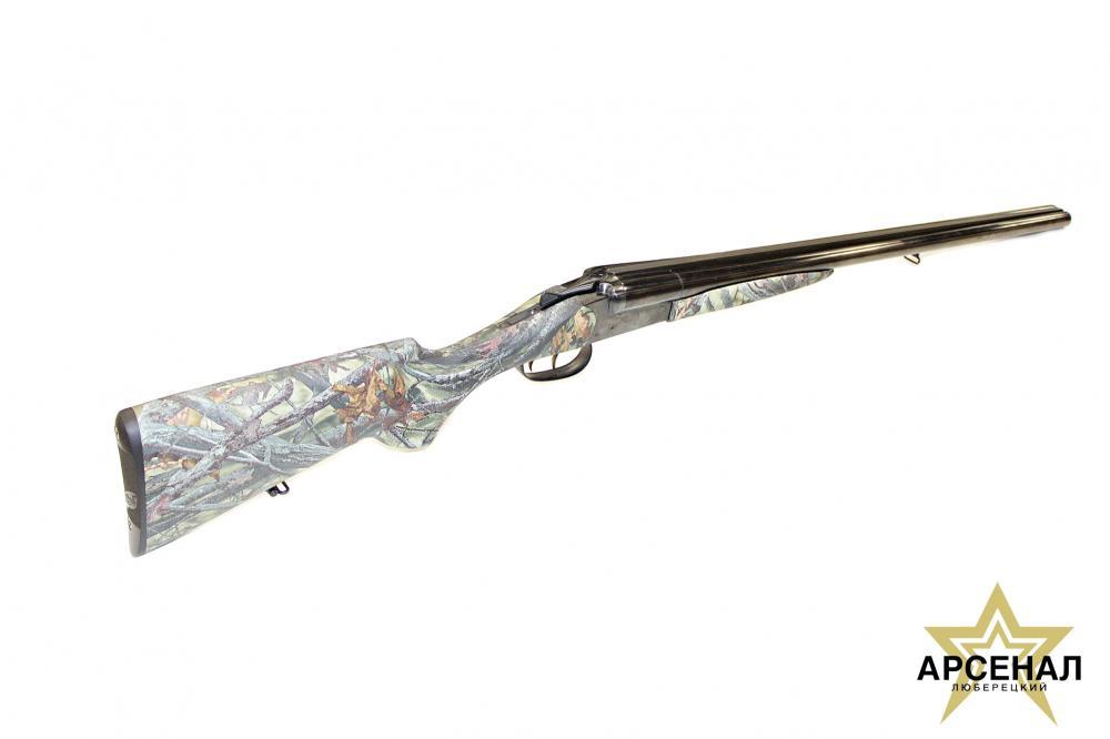 МР-43 12/70 (РУСИЧ камуфл. Осен. лес, Soft Touch, L=725,компл д/чистки