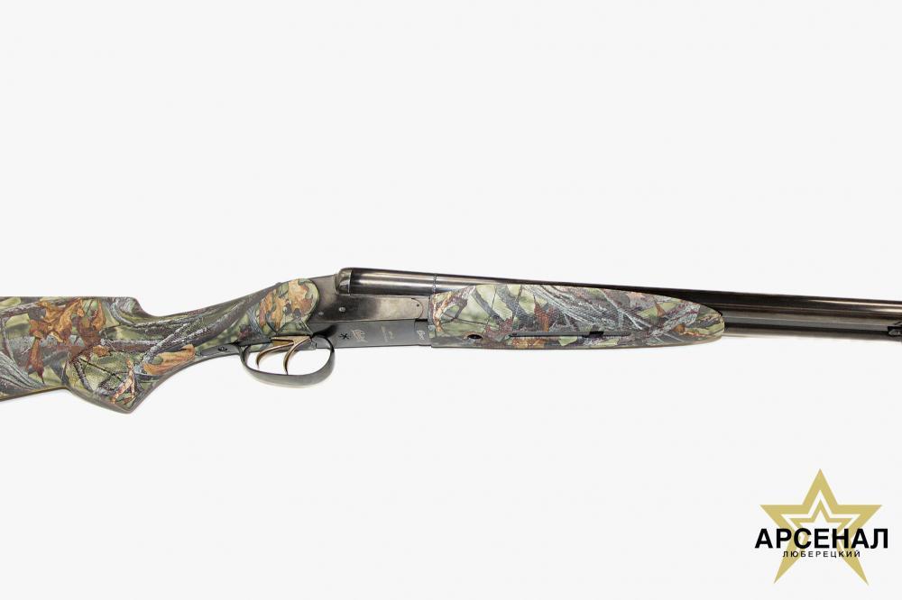 МР-43 12/70 (РУСИЧ камуфл. Осен. лес, Soft Touch, L=725,компл д/чистки