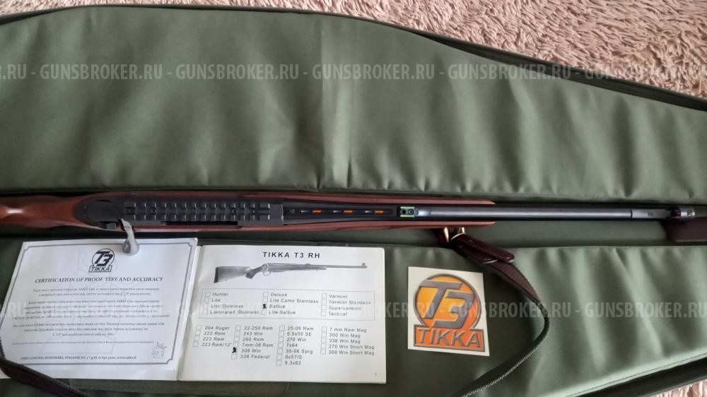 Tikka T3 RH Battue 308 win