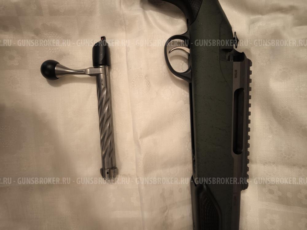 Tikka T3x Super Varmint Stainless Steel, Tungsten Cerakote, 300winmag, MT5/8-24