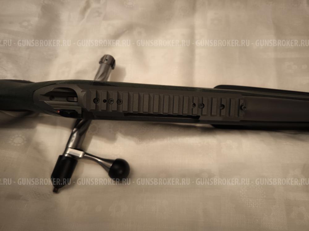 Tikka T3x Super Varmint Stainless Steel, Tungsten Cerakote, 300winmag, MT5/8-24