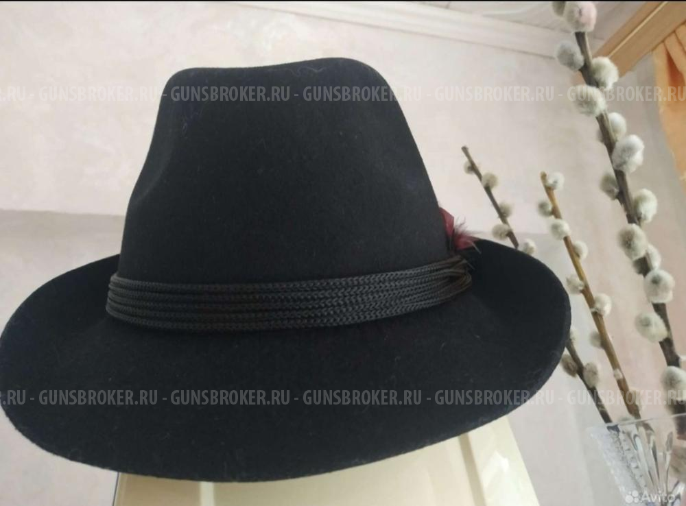 Тирольская(охотничья) шляпа, 58-59 размер, новая