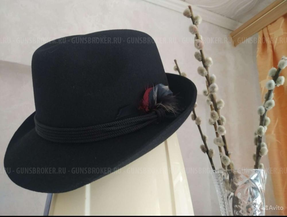 Тирольская(охотничья) шляпа, 58-59 размер, новая