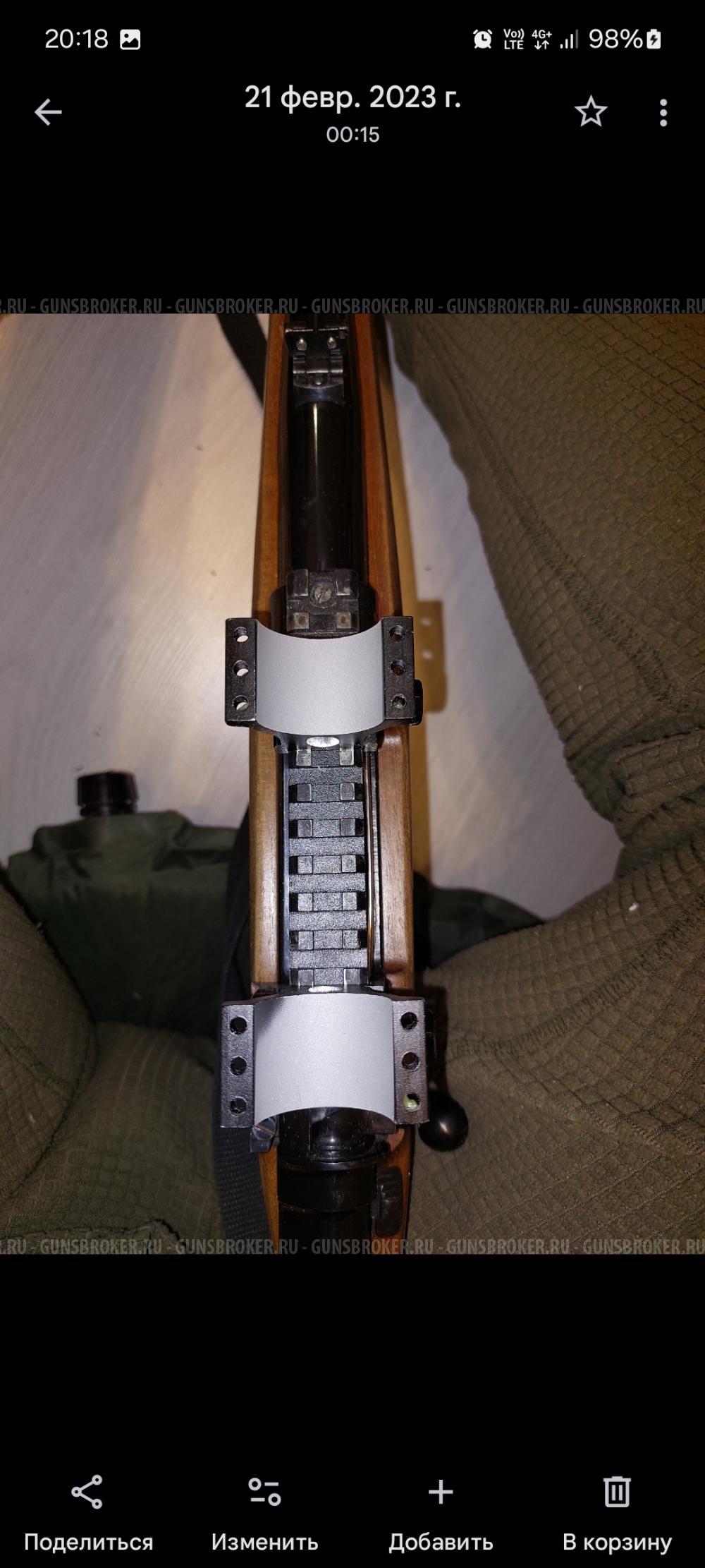 ТК-598 Ланкастер, кал.9,6х53 лицензия