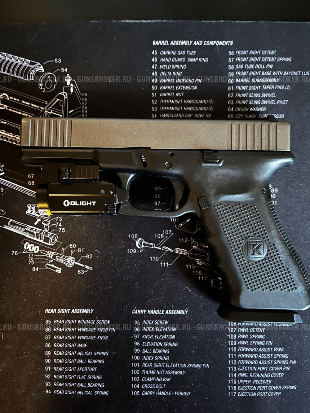 ТК 717 Т (Glock) Cerakote Graphite