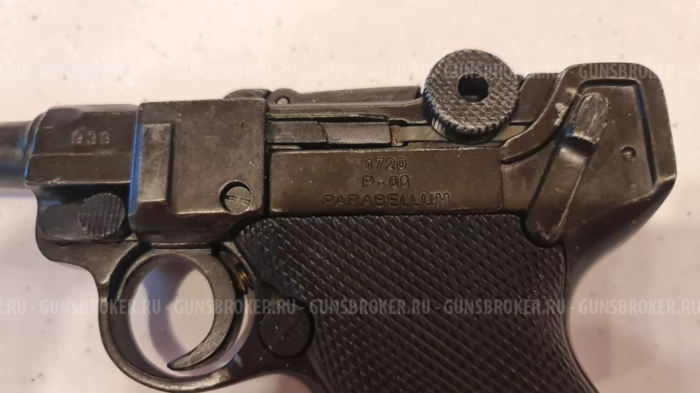 Точная копия пистолета Люгер Парабеллум P.08(Испания)