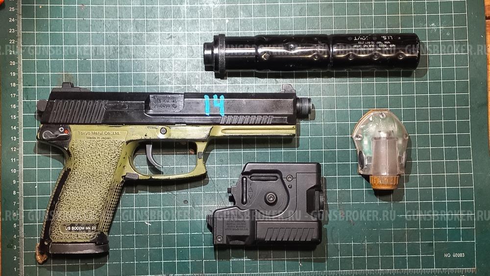 Tokio Marui HK Socom MK23 + Safariland с легендой