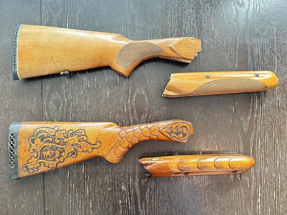 ТОЗ 34 (приклад и цивье) два комплекта , чехол в подарок