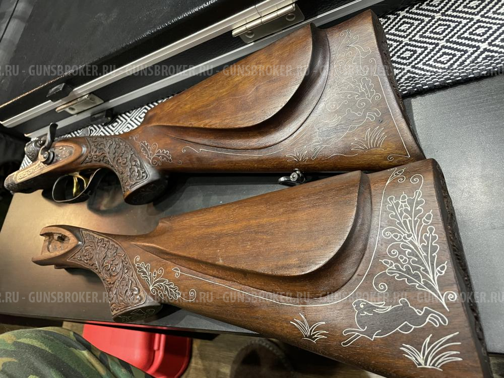 Тоз 80 с дополнительным блоком стволов и прикладом. 