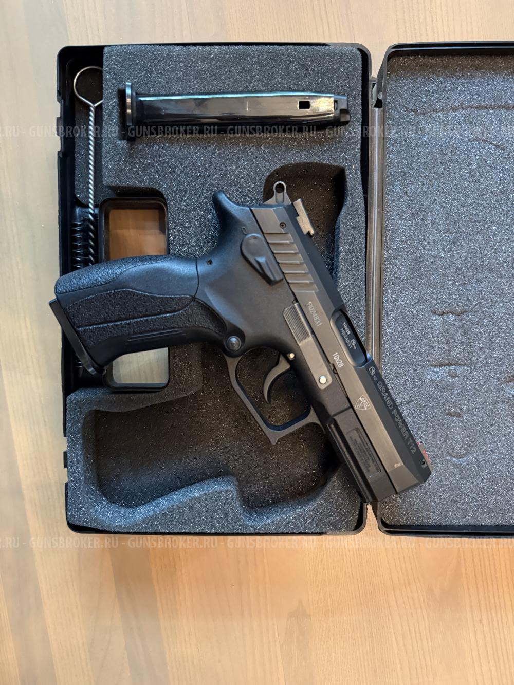 Травматический пистолет Grand Power T-12 кал. 10х28Т Slovakia