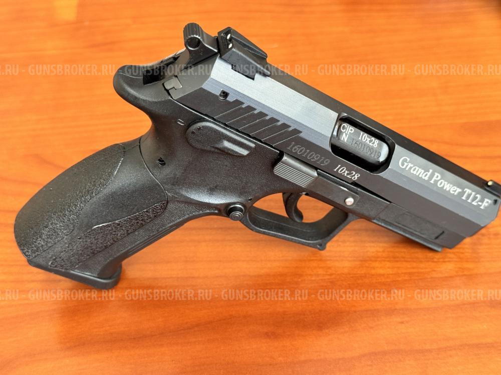 Травматический пистолет Grand Power-T12-F,  Гранд Пауэр T12 -F, калибр 10х28