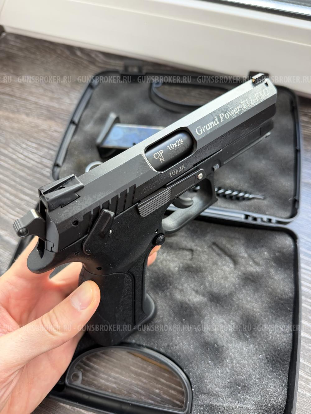 Травматический пистолет Grand Power-T12-FM2 10x28