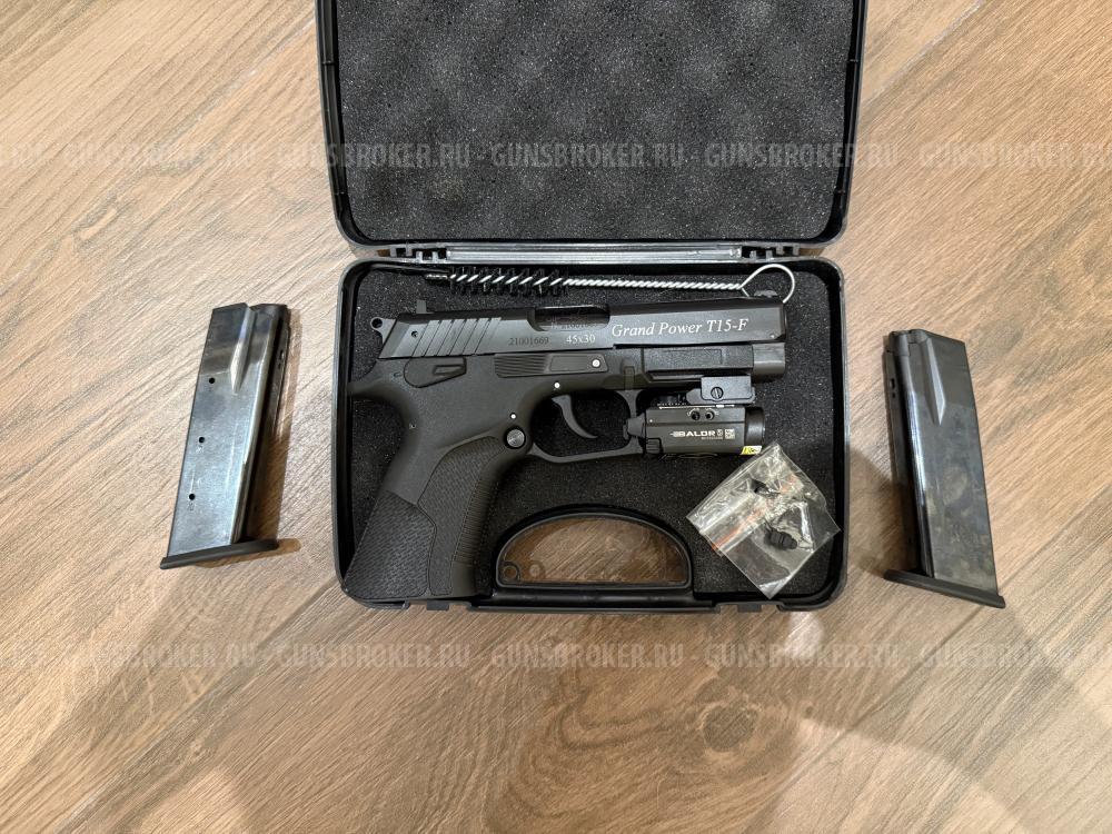 Травматический пистолет Grand Power T15-F 45x30