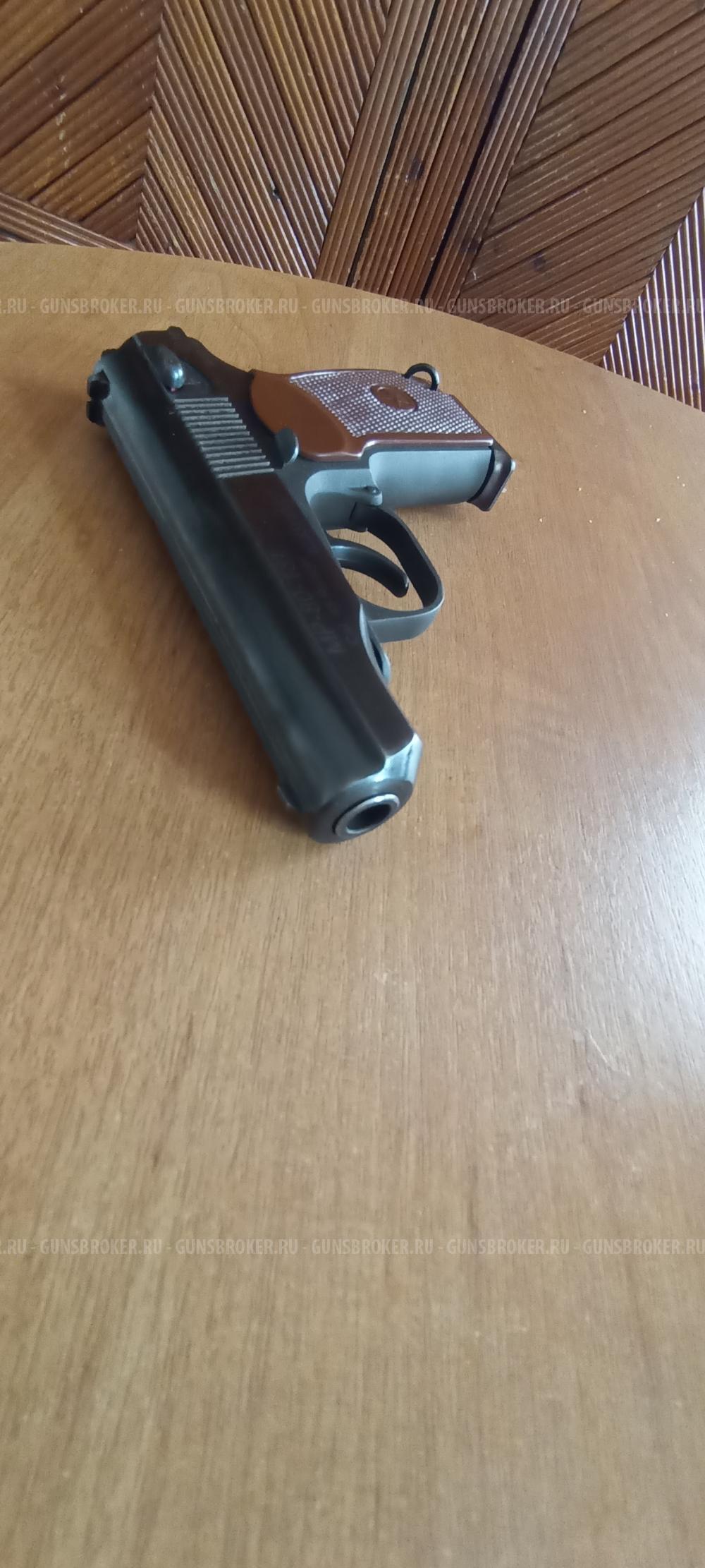 Травматический пистолет макарова МР-80-13Т . 45 Rubber