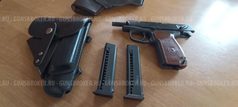 Травматический пистолет макарова МР-80-13Т . 45 Rubber