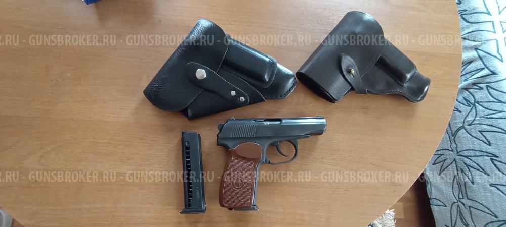 Травматический пистолет макарова МР-80-13Т . 45 Rubber