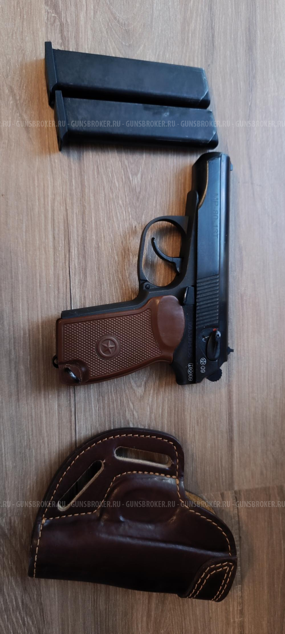 Травматический пистолет макарова МР-80-13Т .45 Rubber