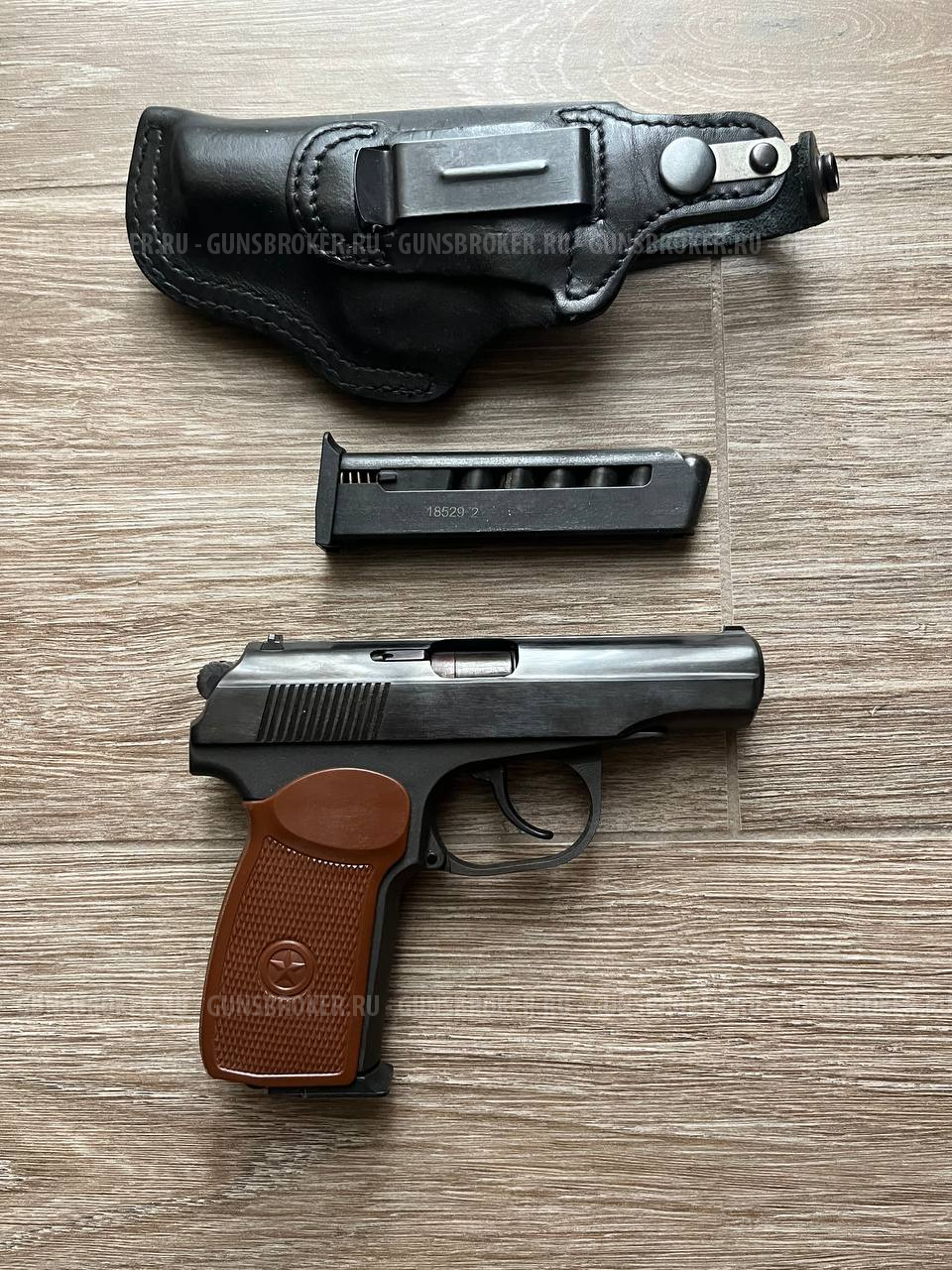 Травматический пистолет макарова МР-80-13Т .45 Rubber