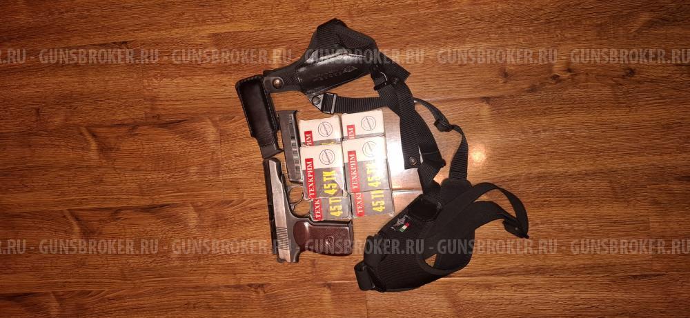 Травматический пистолет макарова МР-80-13Т .45 Rubber 