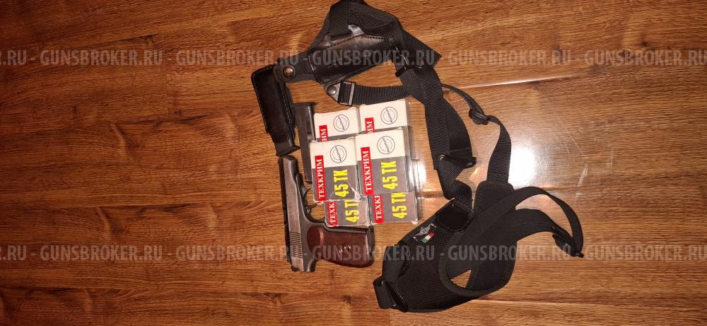 Травматический пистолет макарова МР-80-13Т .45 Rubber 