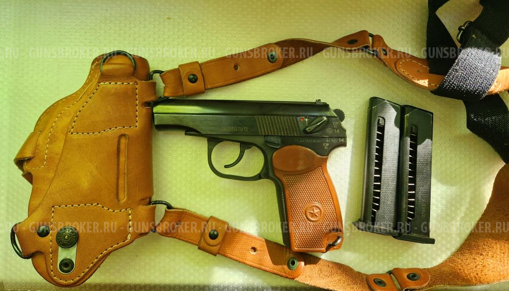 Травматический пистолет макарова МР-80-1ЗТ .45 Rubber