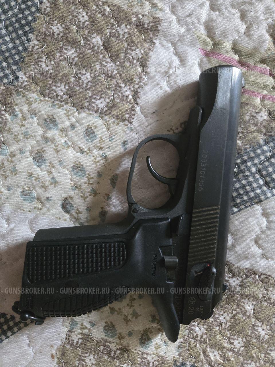 Травматический пистолет МР-80-13Т к. 45Rubber