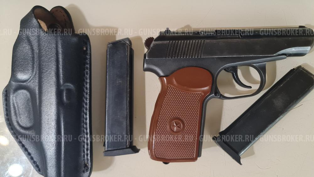 Травматический пистолет ОООП МР-80-13Т кал. 45Rubber
