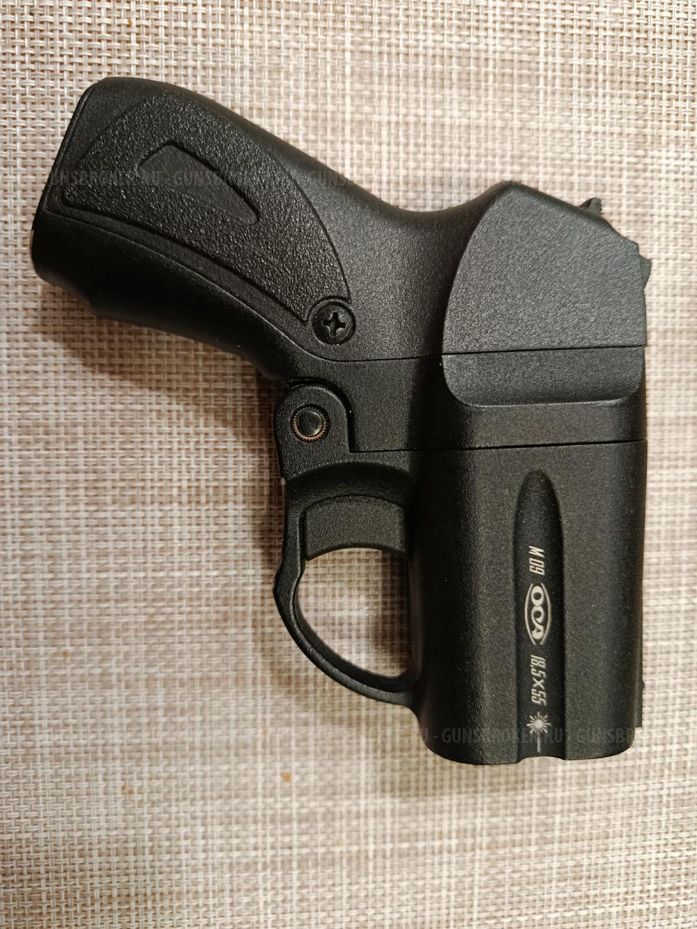 Травматический пистолет Оса М-09 кр ЛЦУ 18,5х55Т